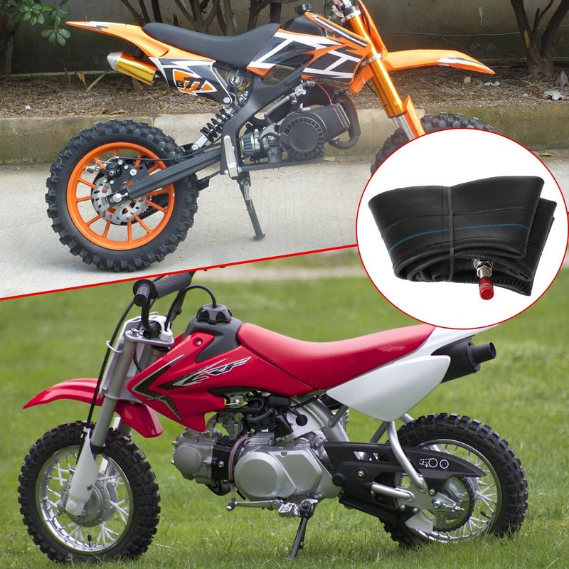 KAMIER 2.50/2.75-10 Inner Tube Repalcement for PW50 TTR50 CRF50 XR50 KDX50 Suzuki JR50 Syx Moto Holeshot SSR SX50 Xpro 50cc Dirt Bike Apollo 70cc DB21 DB25 Razor MX650 MX500 SX500 Pit Dirt Bike Parts - Image 2